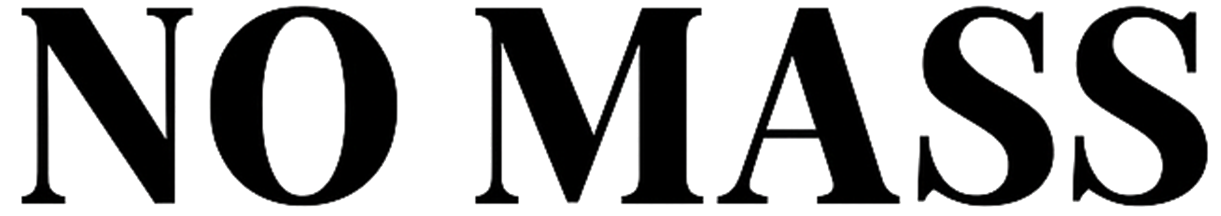 this is the logo of no mass shoes design company