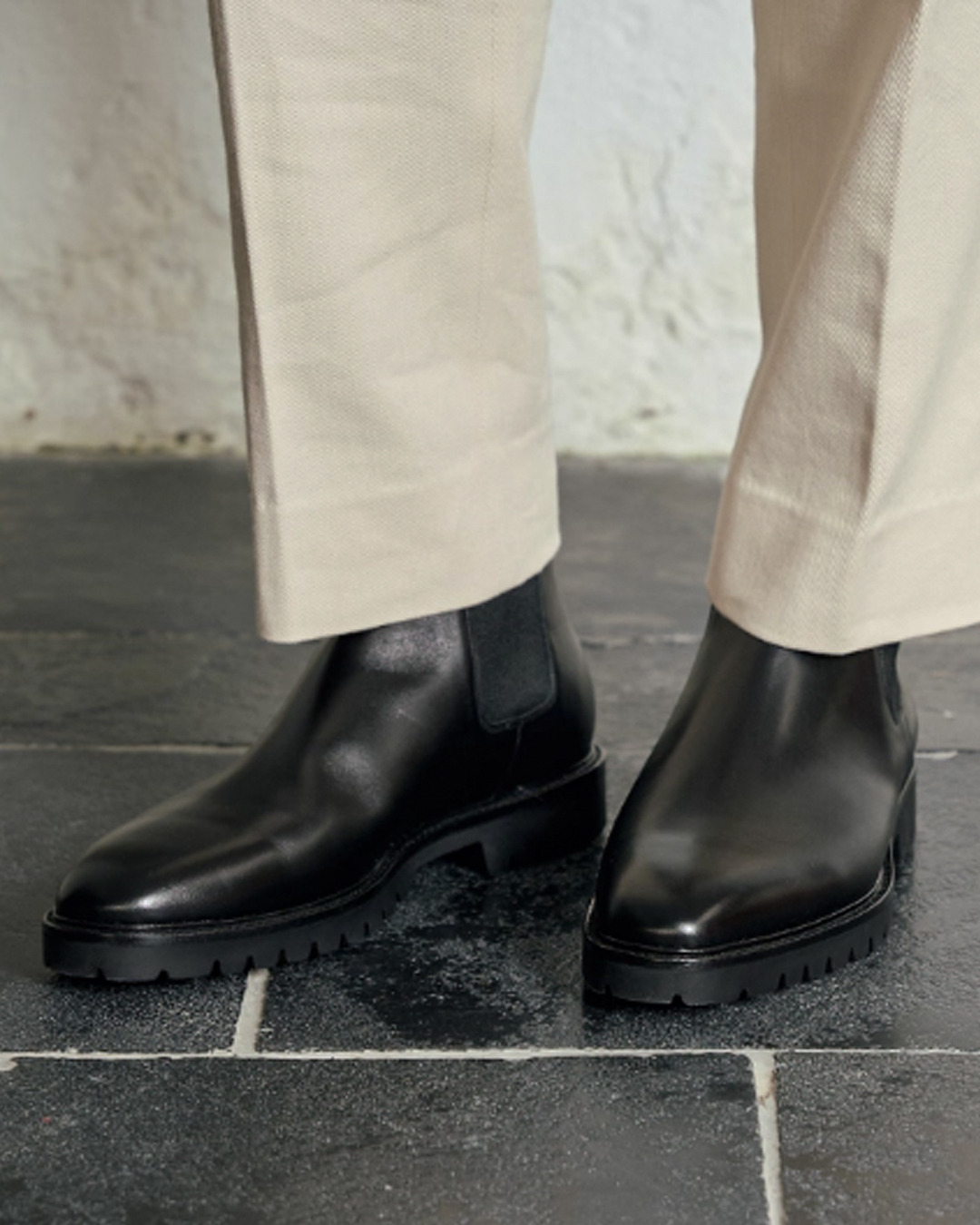 no-mass custom leather boot